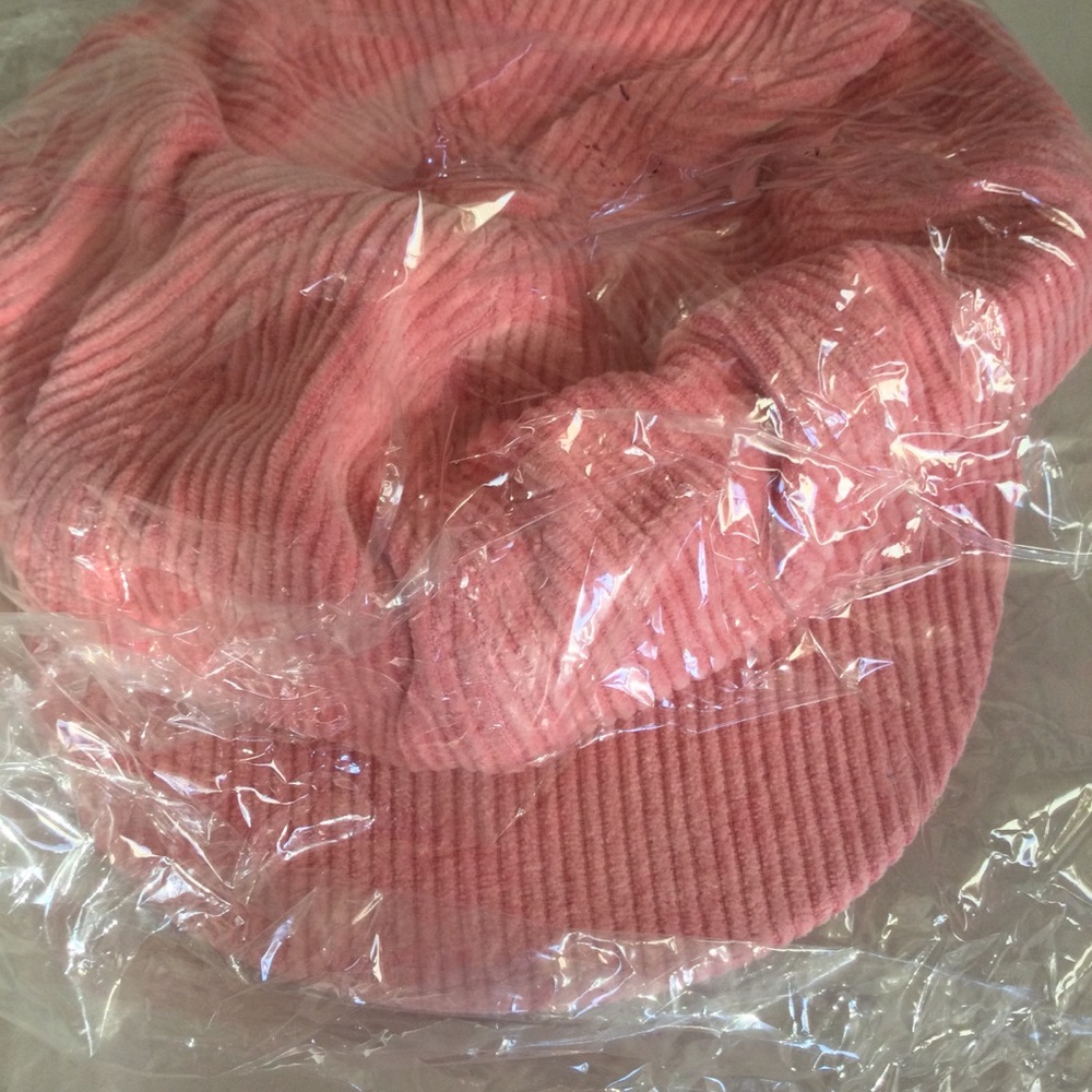POL Pink Corduroy Newsboy Cap - Picture 6 of 6